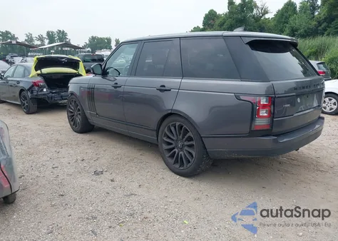 2017 Land Rover Range Rover 3.0L V6 Supercharged Hse from USA, damaged, VIN SALGS2FV0HA361976